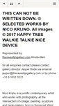 Mobile Screenshot of nicokrijno.com